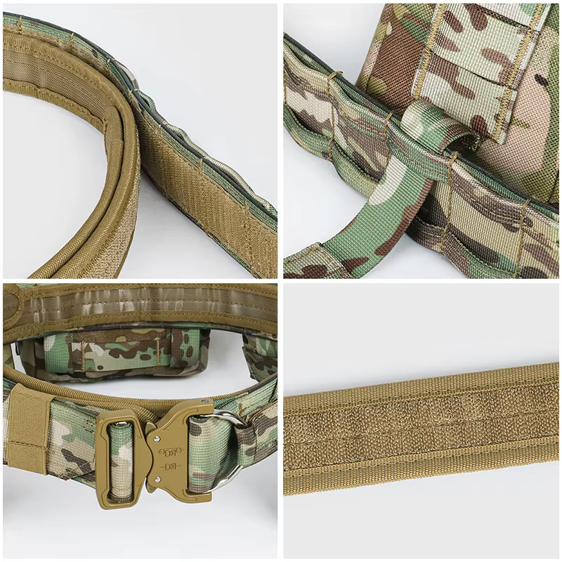 DulWaist-Ceinture utilitaire de combat de chasse en poly airsoft, ensembles de sacs, pocommuniste d'accessoires, devoir, environnement