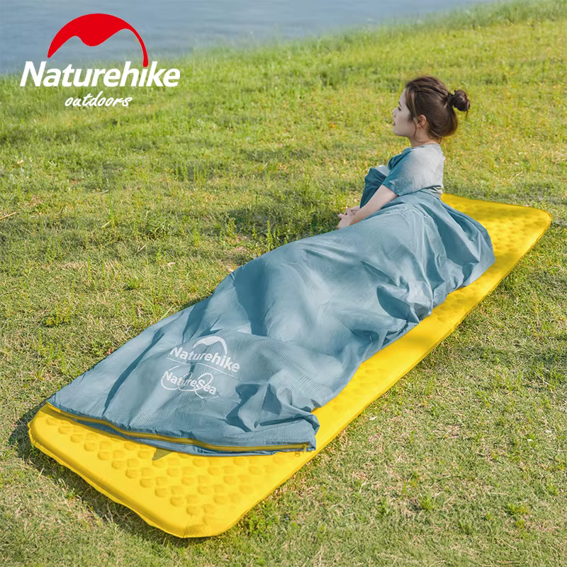 Naturehike – sac de couchage d'extérieur ultraléger, enveloppe d'hiver épissable, pour Camping, couette en coton imperméable pour adultes