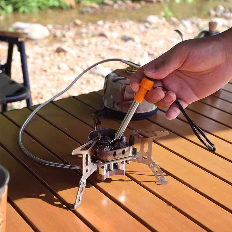 ​ Accessoires de poêle de Camping allumeur à impulsion Portable cuisine