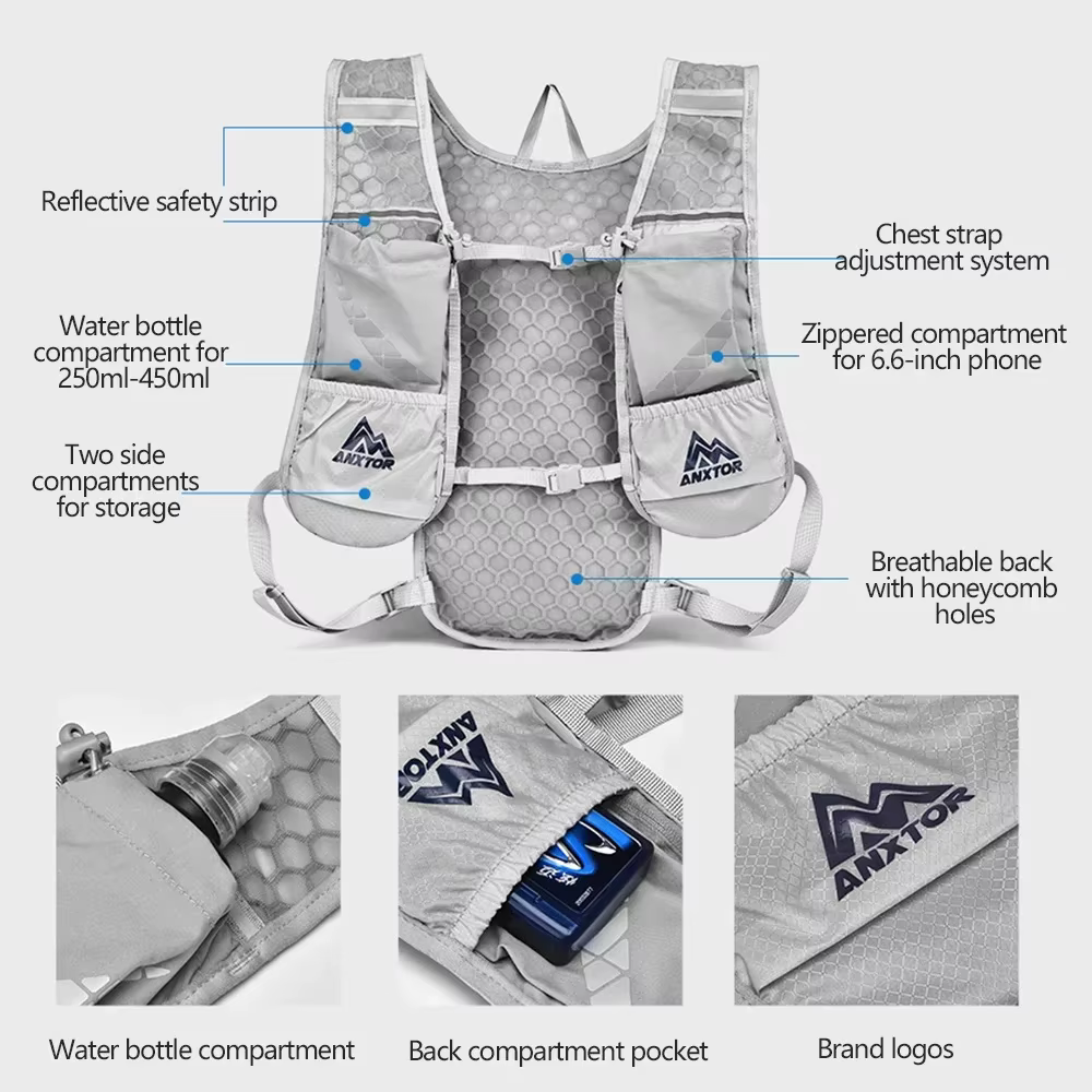 NOUVEAU sac à dos Trail Running-ultra-léger 5L