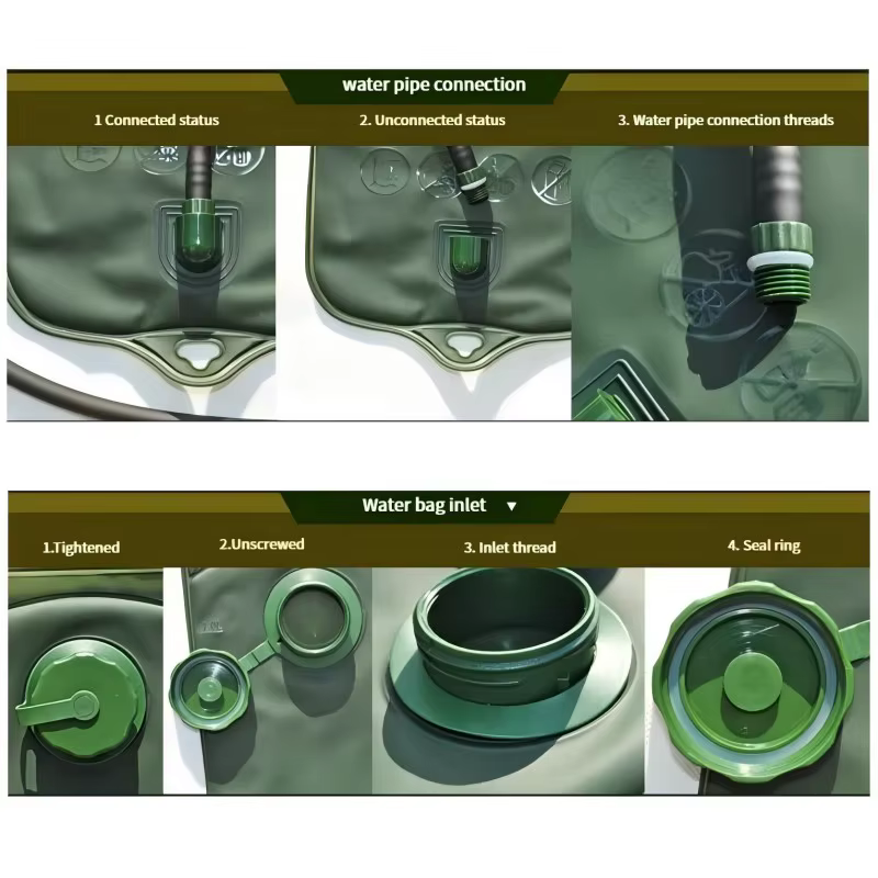 Sac à dos d'hydratation avec réservoir d'eau de 2L