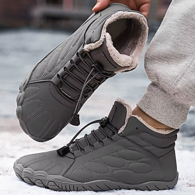 Bottes de neige d'hiver pour hommes - Chaussures de randonnée confortables