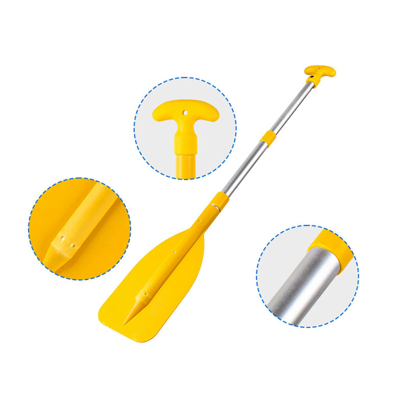 Pagaies de kayak gonflables portables