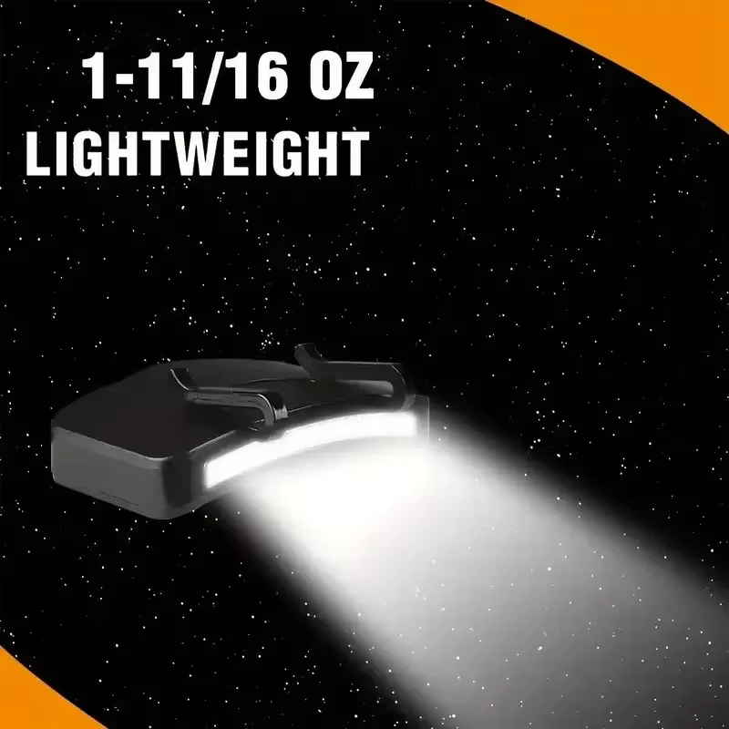 300LM 11 LED lampe frontale pince sur casquette chapeau torche Portable Super lumineux 11 LED