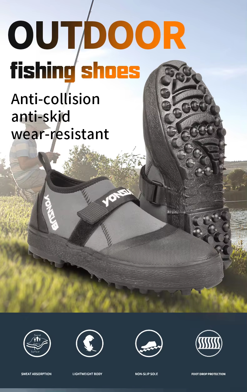 Chaussures de pêche à la mouche en feutre