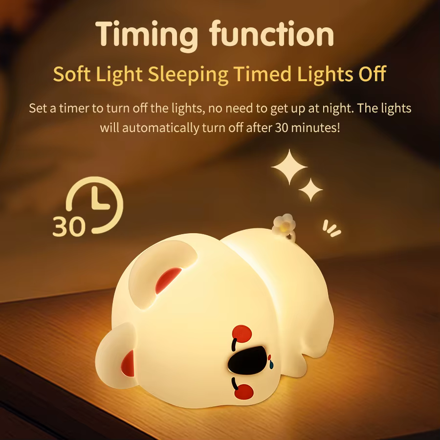 Lampe Led en forme d'animal mignon