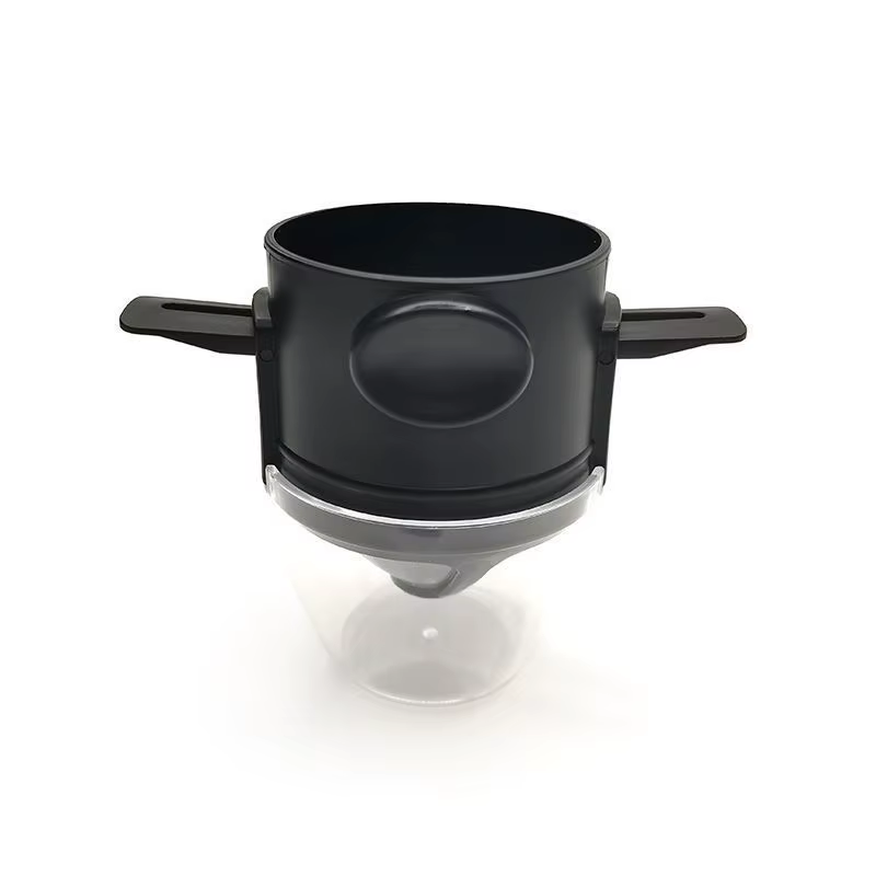 Cafetière portable pour café filtre avec tasse en acier inoxydable