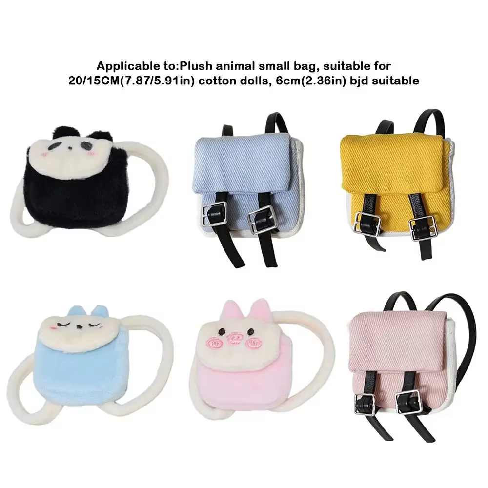Style Animal pour sac à dos Labubu de 17Cm, accessoires de vêtements de poupée de remplacement faits à la main, bricolage, plusieurs Styles pour sac Labubu