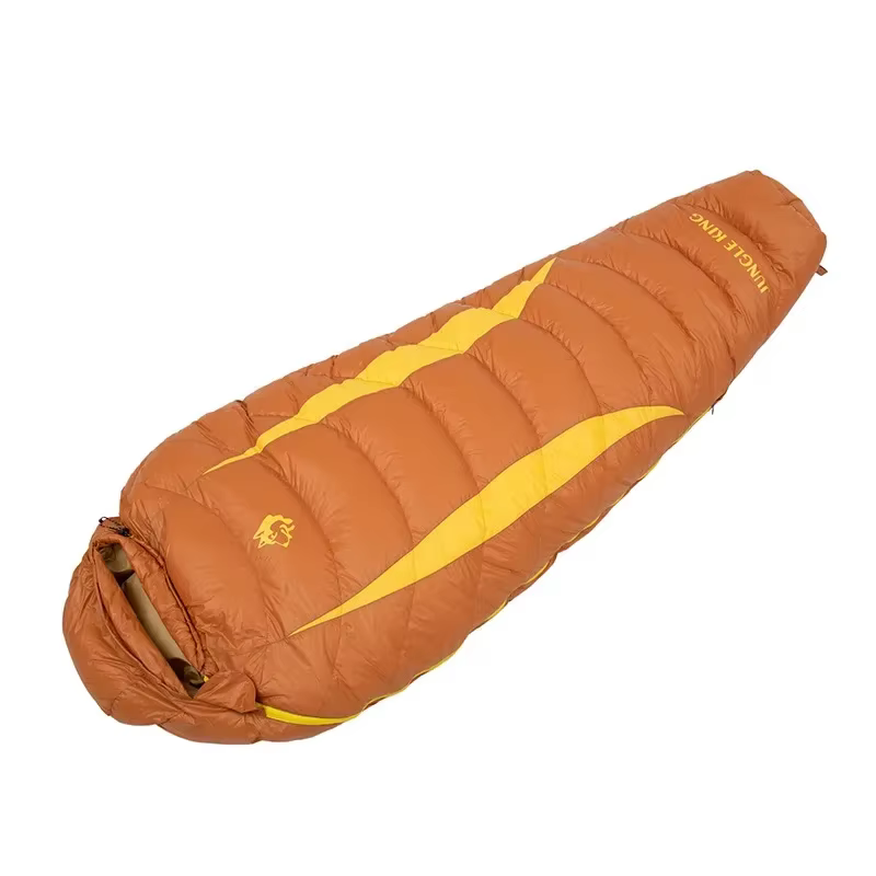 JUNGLE KING hiver vers le bas sac de couchage adulte momie Style chaud trois saisons canard