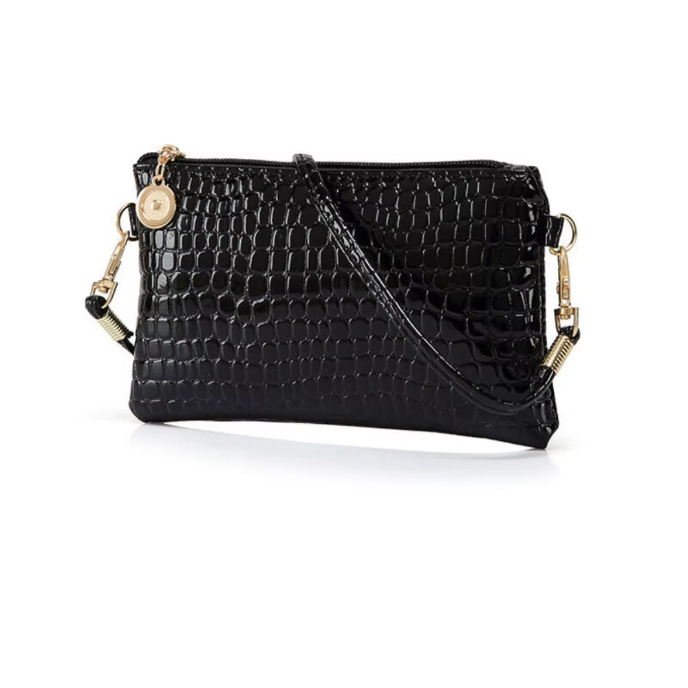 Beau sac cartable fermeture éclair femmes sacs portefeuilles sac à main épaule sac