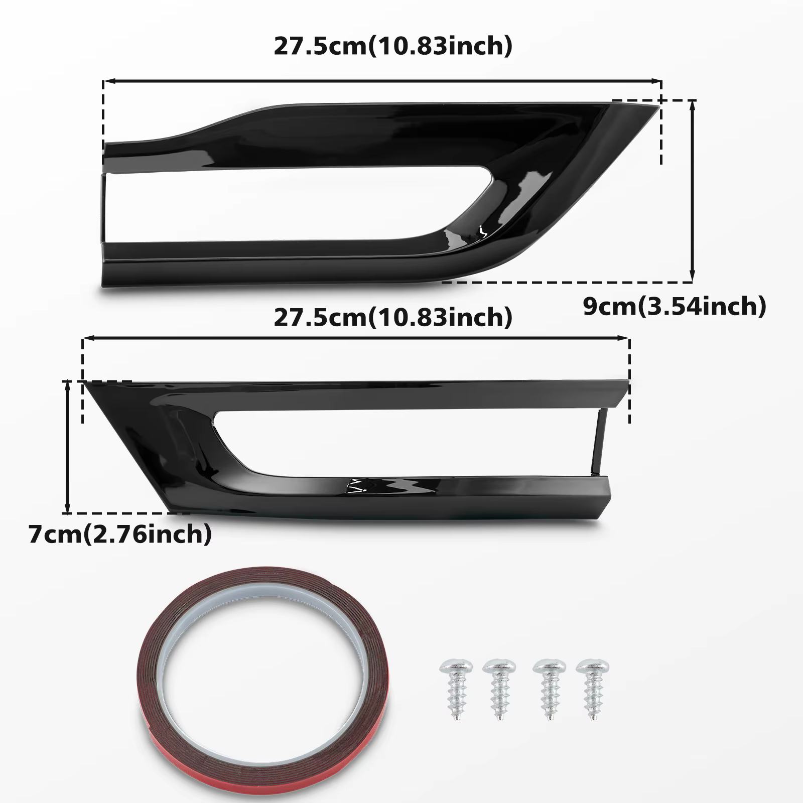 Couvercle de feu arrière de voiture, kit de lunette, accessoires automobiles pour Jeep Grand Cherokee 2014 – 2020 68220970AA 68220968AA