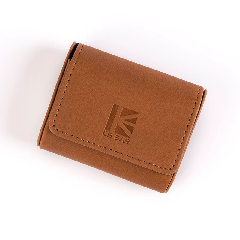 Sac portable pour écouteurs KBEAR, étui de rangement pour écouteurs intra-auriculaires et câbles, adapté aux écouteurs, aux bouchons d'oreilles et aux câbles