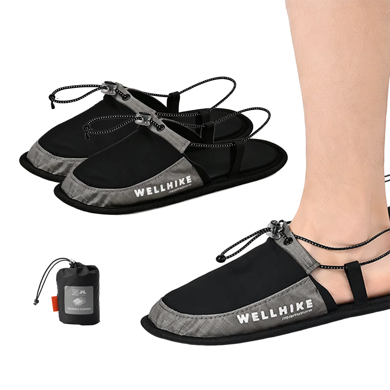 Chaussures de camping ultralégères pour hommes et femmes, pantoufles de camping à séchage rapide, pantoufles de plage pour le yoga, la randonnée en rivière, le lac et le kayak