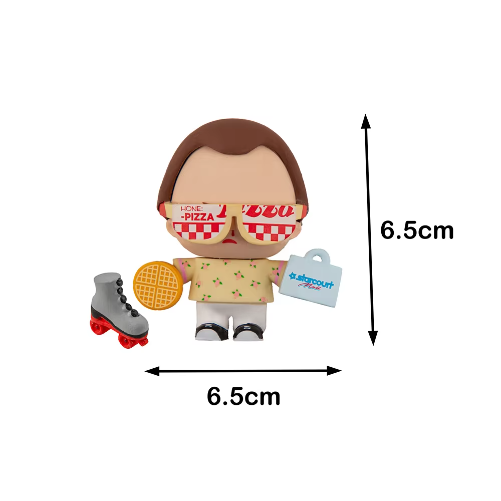 Gommes fantaisie officielles Stranger Things, 1 pièce, design de dessin animé mignon, souples et résistantes à la casse, fournitures d'écriture et de dessin