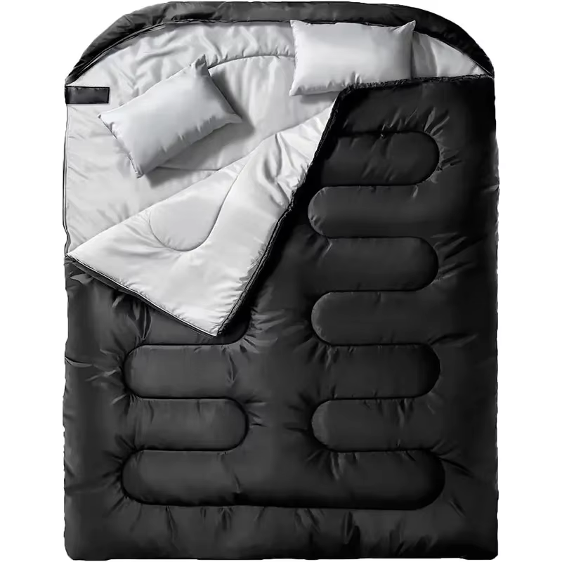 Sacs de couchage doubles pour deux adultes