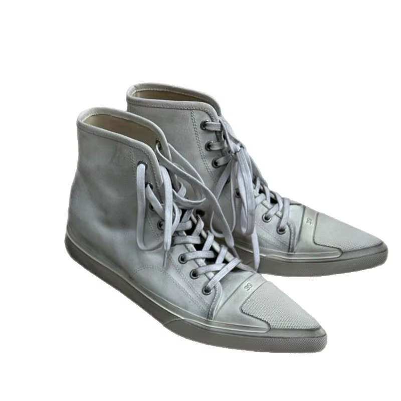 Chaussures pour femmes, chaussures en toile blanches à la mode, faites à la main, chaussures unisexes, zapatillas de mujer