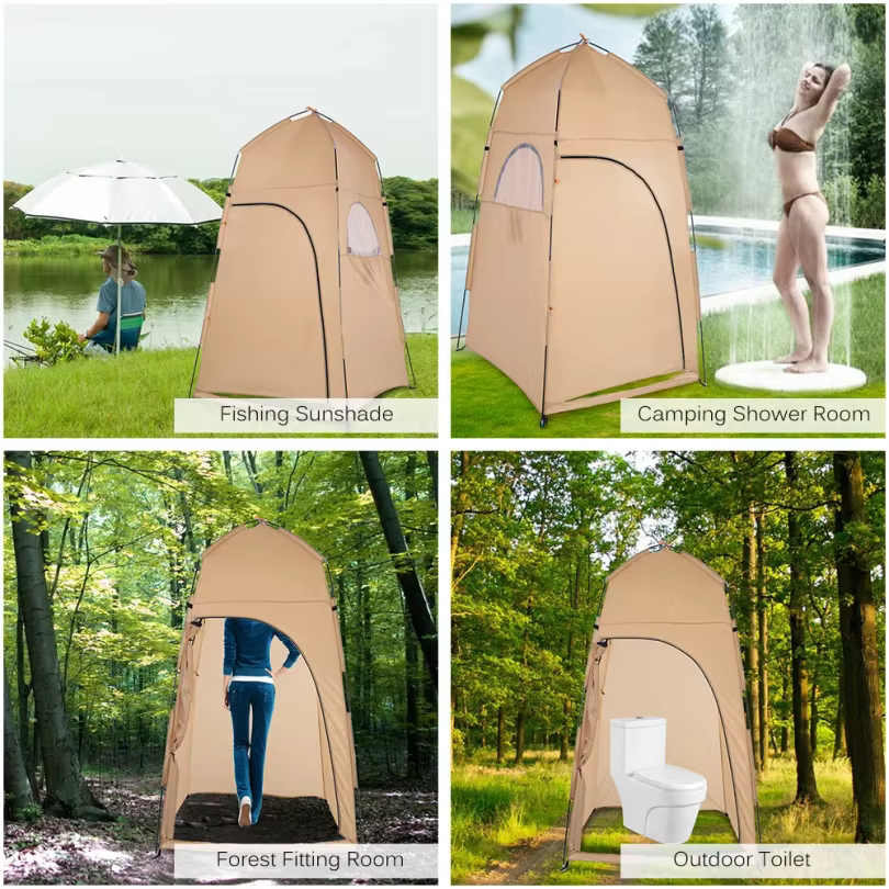 Douche extérieure Portable bain vestiaire tente abri Camping plage privée toilette photographie