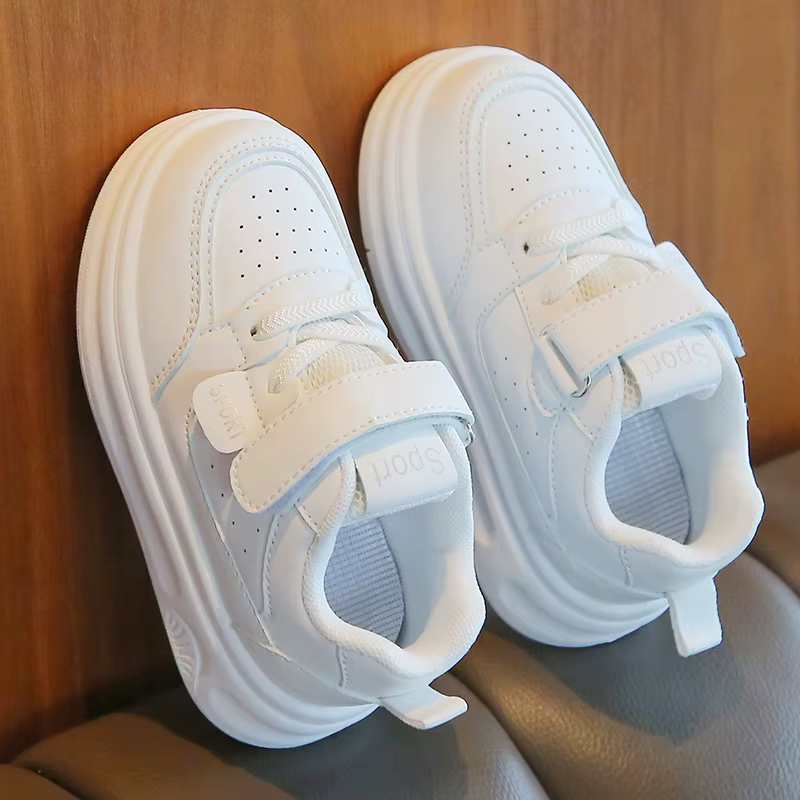 Nouveaux enfants blanc école Tennis chaussures garçons filles polyvalent enfant baskets gros école casual tout-petits mode course baskets