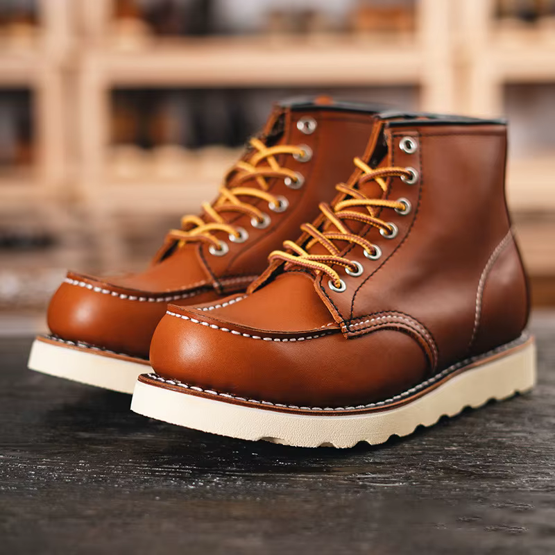 KOWM peau de vache en plein air hommes chaussures de randonnée imperméable désert Camping baskets cheville femmes