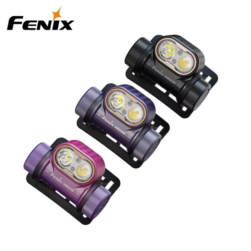FENIX HM55R Lampe frontale d'extérieur légère à LED multifonctionnelle 1200 lumens