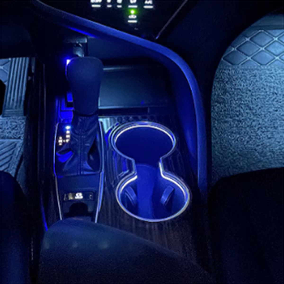 Porte-gobelet Central LED pour voiture
