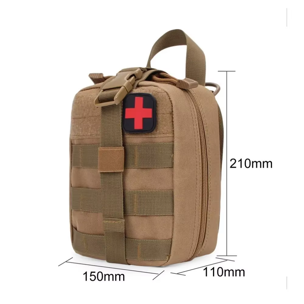 Sac d'extérieur pochette de survie boîte médicale extérieure sac SOS de grande taille sac de premiers secours en plein