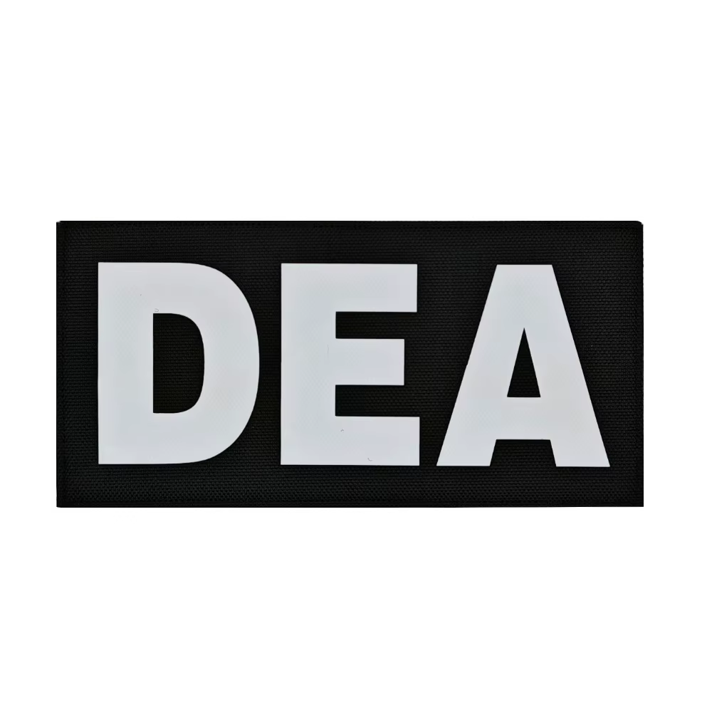 DEA – patchs tactiques imprimés