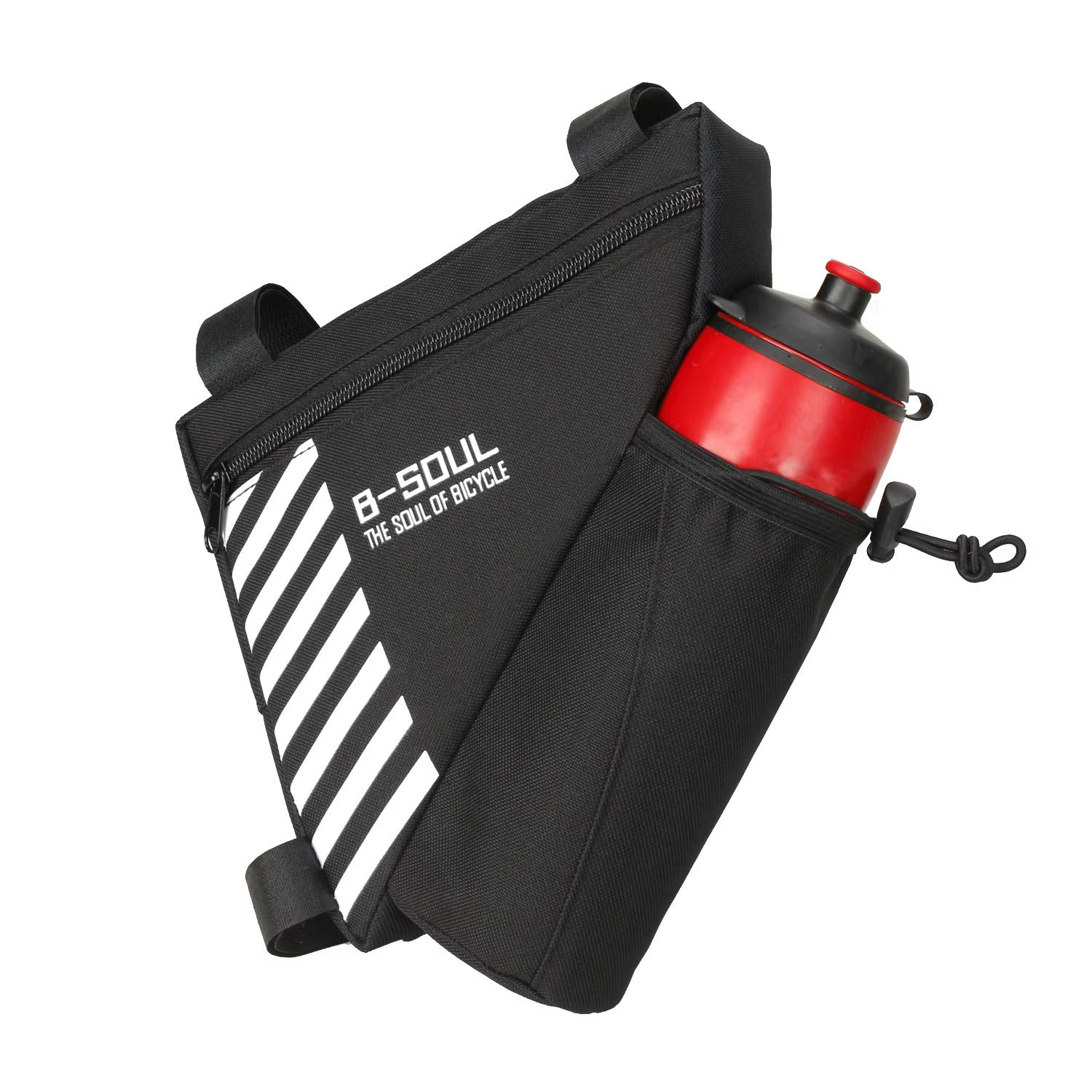 Sac d'équitation à fixation à trois points, sac de vélo en Polyester de grande capacité, sac de vélo b-soul, accessoires de vélo de cyclisme, Installation facile