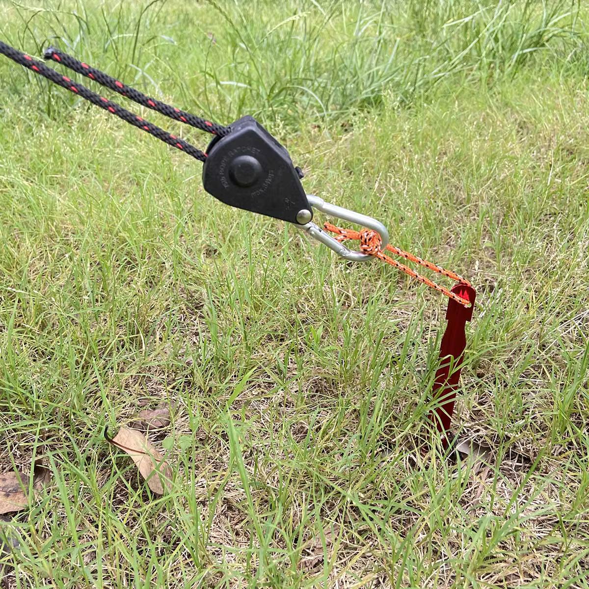 Tendeur de corde d'arrimage pour tente de Camping