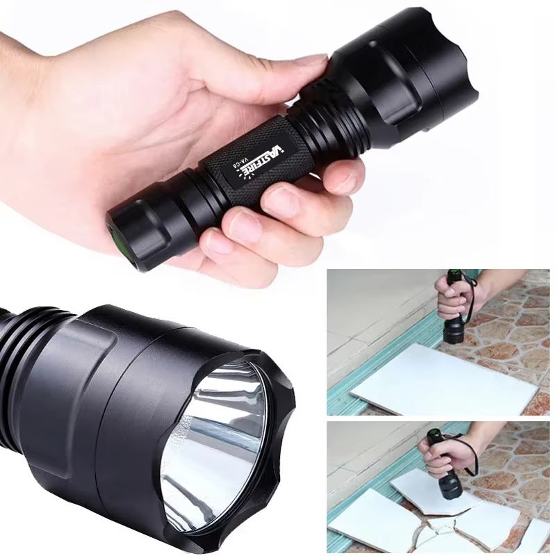 Lampe de poche tactique LED pour la chasse