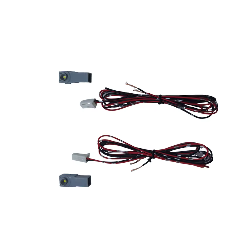 Lampe pied LED avec fil, 2 pièces, pour Toyota Mazda Subaru Yaris Camry Corolla, lumière intérieure, connecteur d'éclairage