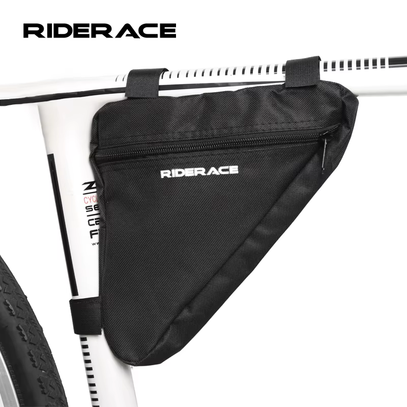 Sac de cadre de Tube avant de vélo, étanche, résistant à l'usure, sac de rangement d'équitation, pochette triangulaire pour vélo de montagne, accessoires de cyclisme