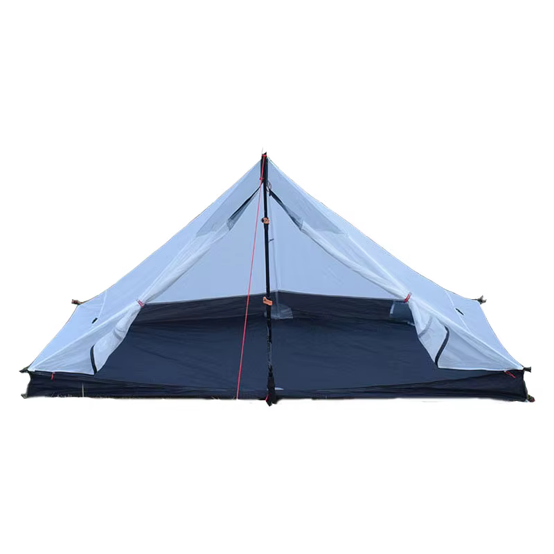 Lanshan 1 J/T porte ouverte quatre saisons intérieure 230*80/100*120Cm adaptée à la tente MLD Solomid XL Tipi