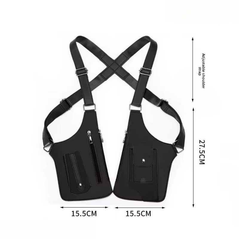 Sac tactique rétro à double bandoulière