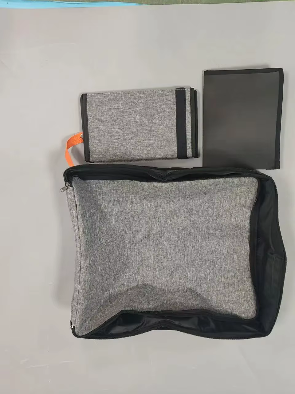 Sac à litière pour chat en tissu amélioré, bac à litière de voyage pour chat, imperméable et anti-fuite, pliable, anti-éclaboussures, sac de transport pour chat