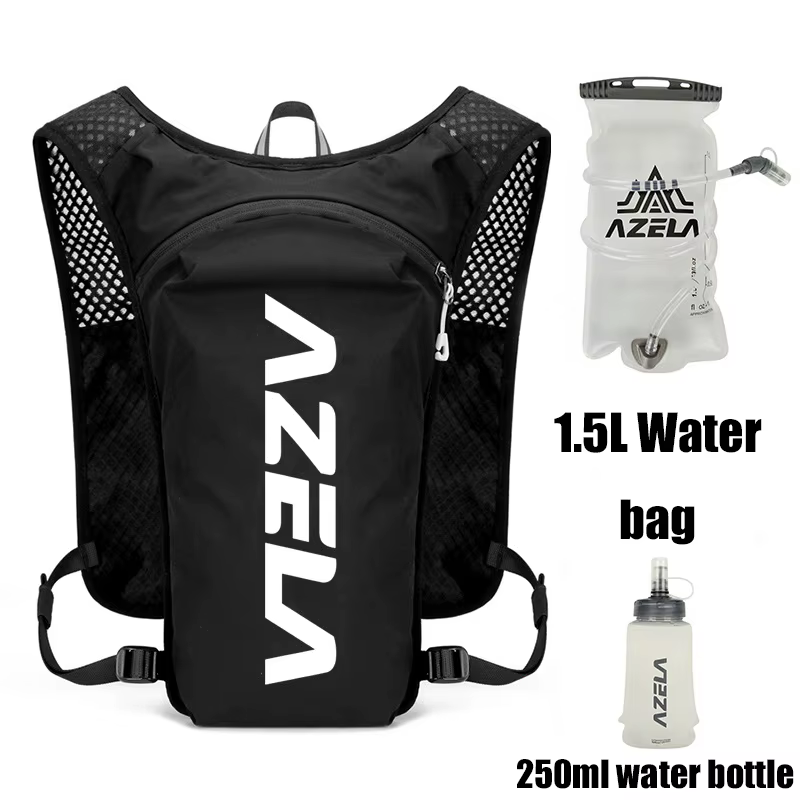 5L sac de vélo en plein air Trail course ultraléger sac à dos hydratation Jogging gilet hommes respirant Marathon
