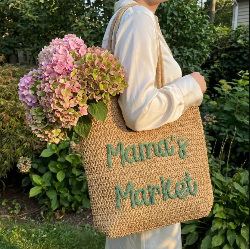Sac de plage personnalisé en paille, cadeaux pour enterrement de vie de jeune fille, sac de piscine personnalisé en chenille avec nom pour voyage entre filles, cadeau d'été pour demoiselle d'honneur