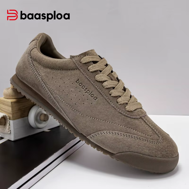 Baasploa – chaussures de marche en cuir pour femmes