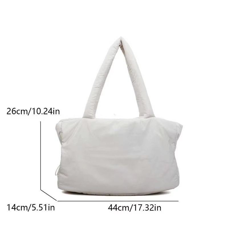 Mode hiver femmes sac à bandoulière grand Simple Shopping sac de transport
