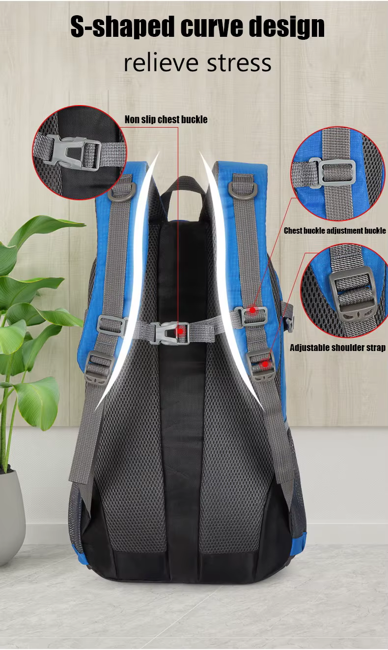 Sac à dos d'alpinisme de sports de plein air pour hommes et femmes
