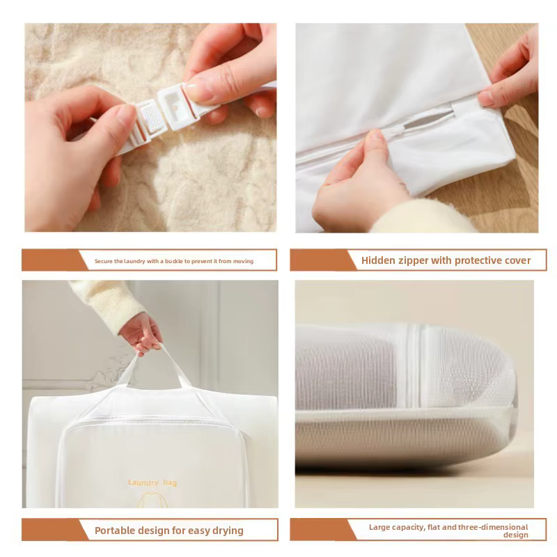 Sac à linge pour Machine à laver : sac de protection réutilisable pour pull en laine