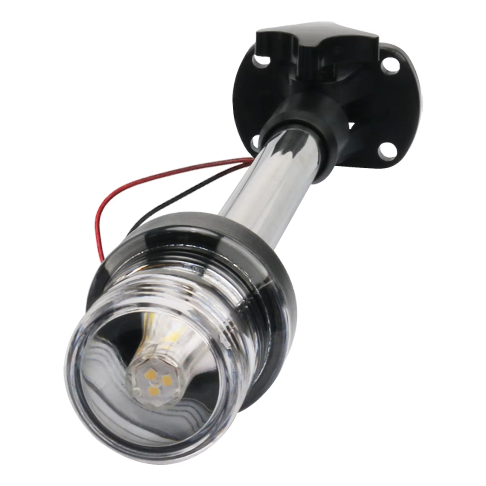 Feu d'ancrage pliable LED, lampe de signalisation de voile pour Marine, accessoires de Yacht de bateau, 12-24V