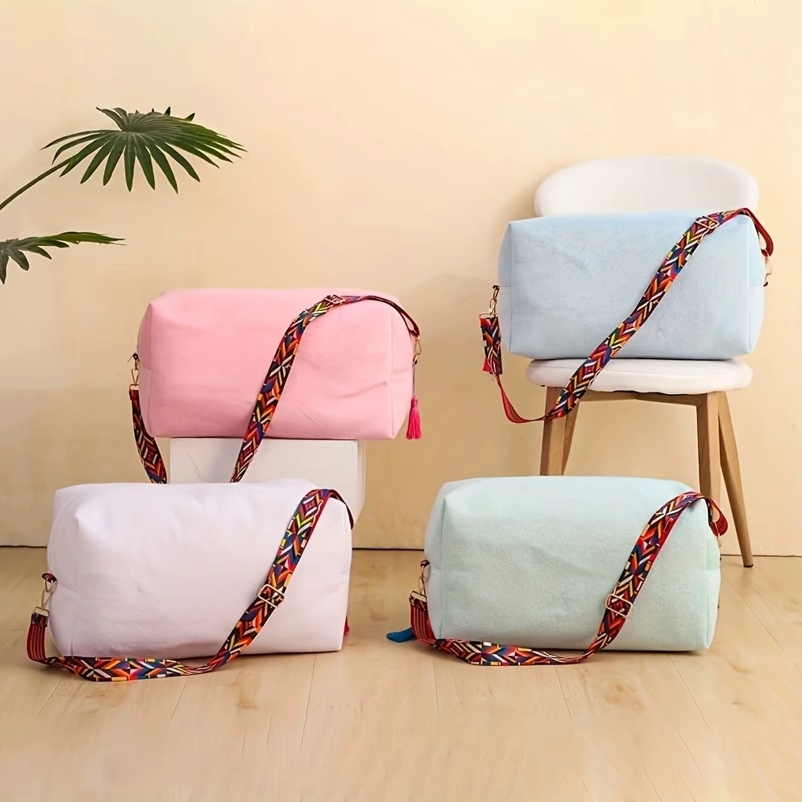 Sac de sport en tissu éponge pour femmes