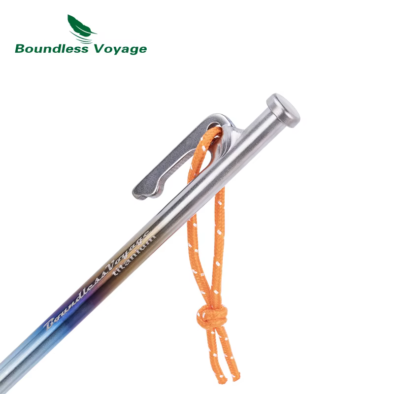 Boundless Voyage-Piquets de tente en titane