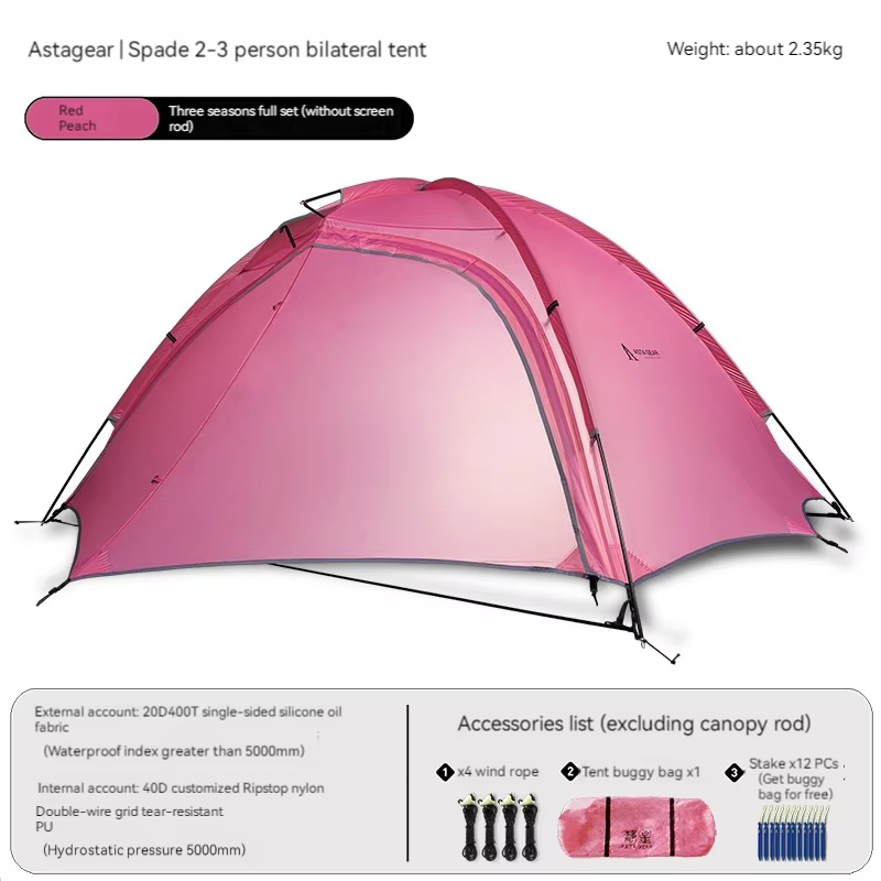 ASTA GEAR-Tente de camping professionnelle en plein air