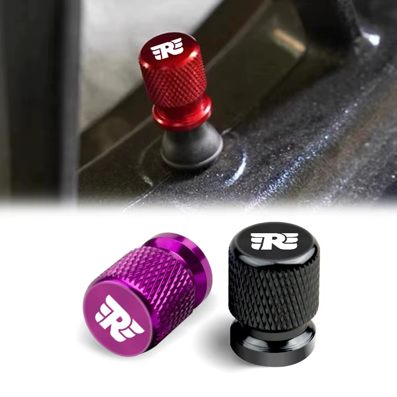 Bouchons de couvercle de tige de Valve de pneu en métal, accessoires de moto pour Royal Enfield Bullet Meteor Classic 350 500, 2 pièces