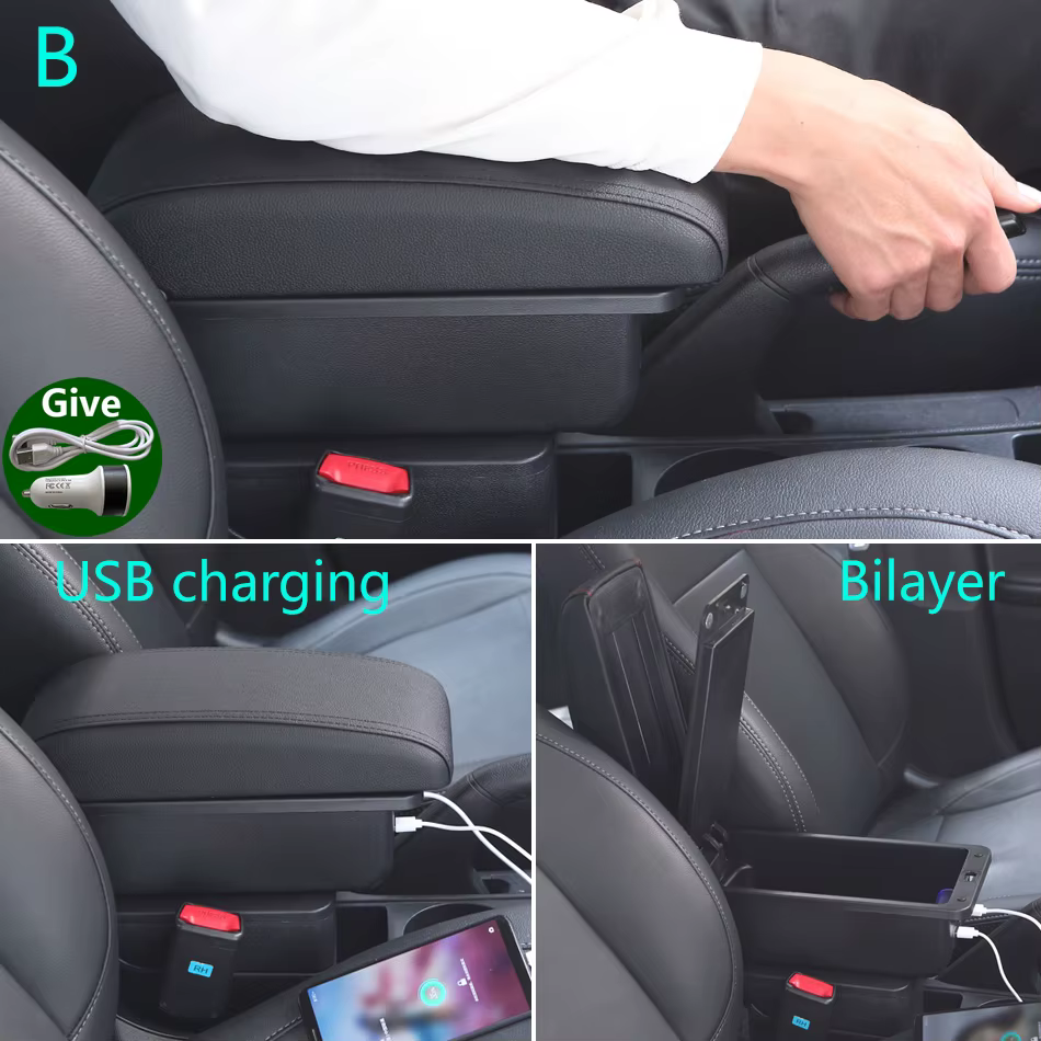 Accoudoir de voiture pour Renault Clio 4