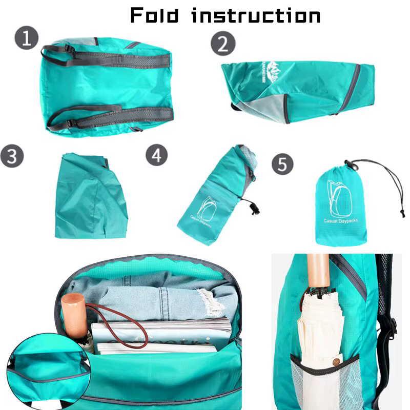 Sac pliable ultraléger d'extérieur