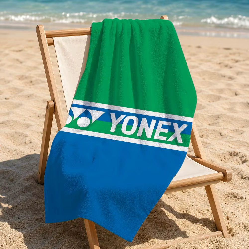 Serviette de sport Y-Yonex, serviette de plage, serviette de bain absorbante à séchage rapide pour la natation, la gym, le camping, les activités de plein air