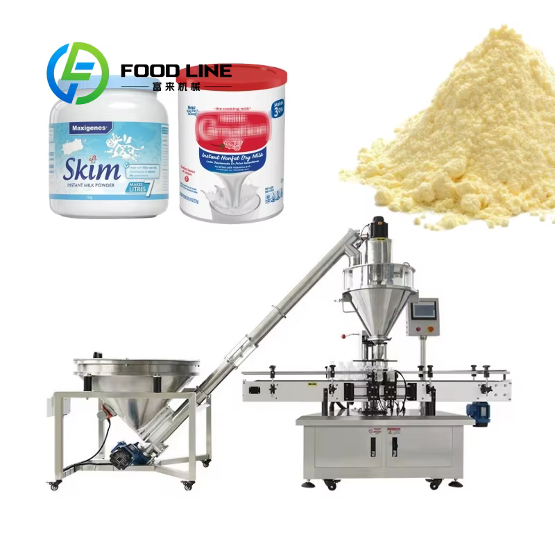 Machine d'emballage automatique haute précision pour 1 kg de farine (manioc, maïs, blé) et de poudre de lait